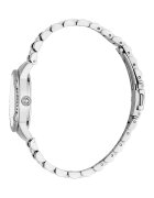 JUST CAVALLI Часовник Animalier Fiorenza Snake от неръждаема стомана Сребрист