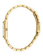 JUST CAVALLI Часовник от неръждаема стомана с циркони Златист