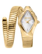 JUST CAVALLI Часовник от неръждаема стомана с увиващ се дизайн