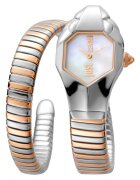 JUST CAVALLI Часовник за жени Glam - два цвята - диаметър 22 мм - неръждаема стомана