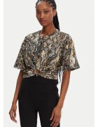 JUST CAVALLI Дамска тениска - 305216250 - Памук -
