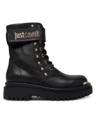 JUST CAVALLI Дамски ботуши екологична кожа - черни - 79RA3S93 ZSD53
