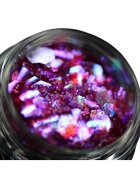 KAJOL Beauty Козметичен брокат PK135 блестяща пудра лилава 1 г