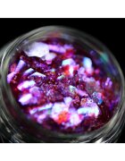 KAJOL Beauty Козметичен брокат PK135 блестяща пудра лилава 1 г