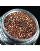 KAJOL Beauty Козметичен брокат за грим и боди арт PK169 кафяв с многоцветни отблясъци 1г