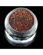 KAJOL Beauty Козметичен брокат за грим и боди арт PK169 кафяв с многоцветни отблясъци 1г