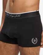 Karl Lagerfeld Боксерки с лого - 3 чифта Черен