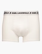 Karl Lagerfeld Боксерки с органичен памук - 3 чифта Бял/Черен/Тъмносин