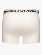 Karl Lagerfeld Боксерки с органичен памук - 3 чифта Бял/Черен/Тъмносин