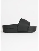 Karl Lagerfeld Чехли с лого и платформа