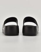 Karl Lagerfeld Чехли с равна платформа и лого Черен