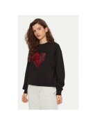 Karl Lagerfeld Дамска блуза - 304579783 - Органичен памук - XL INTL - Черна