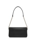 Karl Lagerfeld Дамска чанта черна/златна - от естествена кожа - модел 992 B1W32037