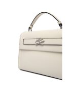 Karl Lagerfeld Дамска чанта Off White 110 - естествена кожа