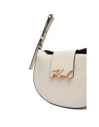 Karl Lagerfeld Дамска чанта Off White 110 - естествена кожа - 30x25см