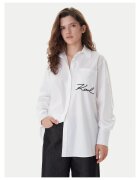 Karl Lagerfeld Дамска риза бяла