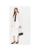 Karl Lagerfeld Дамска рокля - 304580253 - Памук - Бяла