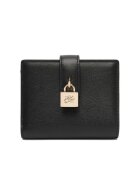 Karl Lagerfeld Дамски портфейл Black/Gold - 992 B1W32047 - естествена кожа
