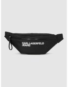 KARL LAGERFELD JEANS Чанта за кръста Essential с презрамка с лого - Черен