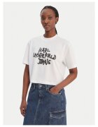 KARL LAGERFELD JEANS Дамска тениска памук бяла