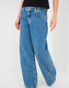 KARL LAGERFELD JEANS Дънки с широк крачол Прашно синьо