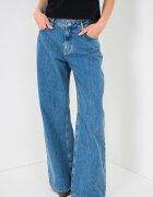 KARL LAGERFELD JEANS Дънки с широк крачол Прашно синьо