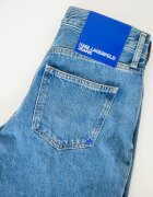 KARL LAGERFELD JEANS Дънки с широк крачол Прашно синьо