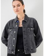 KARL LAGERFELD JEANS Дънково яке с метални копчета