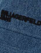 KARL LAGERFELD JEANS Двуцветна шапка от деним Син