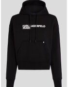 KARL LAGERFELD JEANS Худи с органичен памук с лого