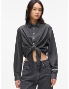 KARL LAGERFELD JEANS Къса риза с връзки