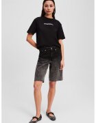 KARL LAGERFELD JEANS Къси дънки със захабен ефект