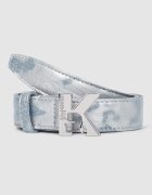KARL LAGERFELD JEANS Колан с монограм Бледо синьо