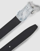 KARL LAGERFELD JEANS Колан с монограм Бледо синьо