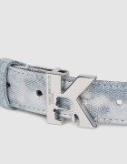 KARL LAGERFELD JEANS Колан с монограм Бледо синьо