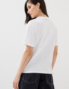 KARL LAGERFELD JEANS Памучна тениска Бял