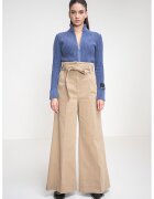 KARL LAGERFELD JEANS Памучна жилетка с цип - Виолетов