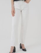KARL LAGERFELD JEANS Прави дънки с джобове Крем