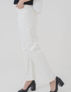 KARL LAGERFELD JEANS Прави дънки с джобове Крем