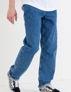 KARL LAGERFELD JEANS Прави дънки с миди талия Син
