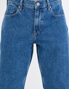 KARL LAGERFELD JEANS Прави дънки с миди талия Син