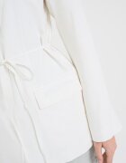 KARL LAGERFELD JEANS Сако с връзка Бял