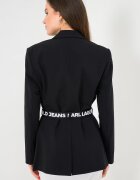 KARL LAGERFELD JEANS Сако с връзка Черен