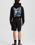 KARL LAGERFELD JEANS Свободни къси дънки Черен