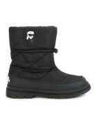 KARL LAGERFELD KIDS Боти с връзка за регулиране