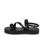 KARL LAGERFELD KIDS Детски дамски сандали Karl Lagerfeld - 303669300 - Екокожа - Черни