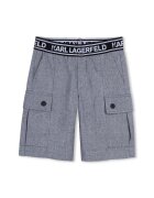 KARL LAGERFELD KIDS Карго шорти с лого на талията