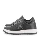 KARL LAGERFELD KIDS Кожени спортни обувки с лого