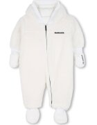 KARL LAGERFELD KIDS Мъхест гащеризон с качулка
