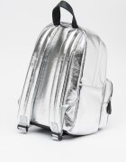KARL LAGERFELD KIDS Раница с метално лого Сребрист